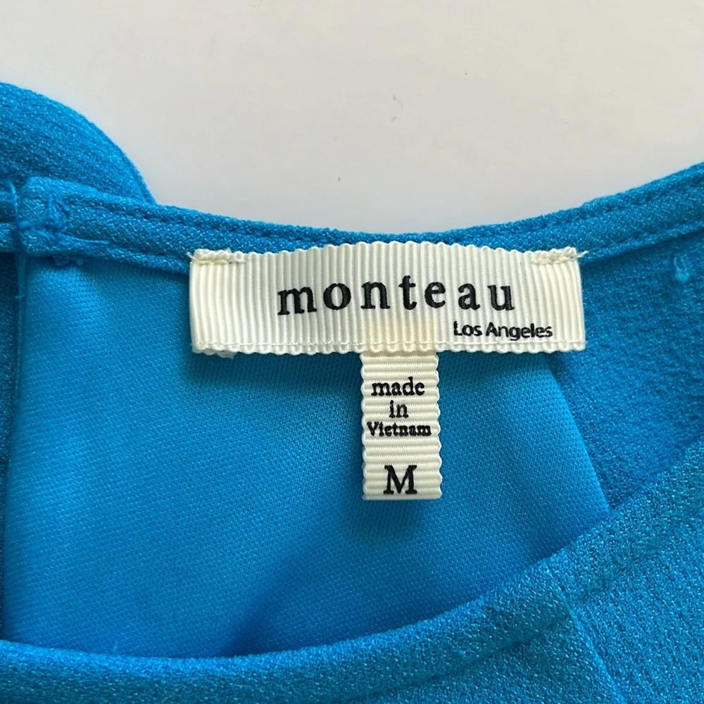 Monteau Los Angeles blue dress - Picture 8 of 11
